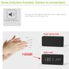 Desktop Simple Small Alarm Clock LED Clock Alarm Clock Sound Alarm Electronic Display Temperature Display Room Decoration Accessories