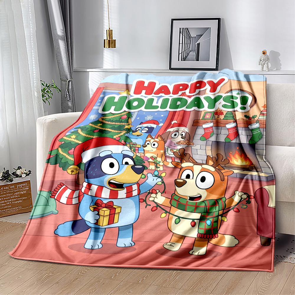 Merry Christmas Celebration Blanket Durable Comfort Perfect for Picnics Chair Sofa All-Season Use Stylish Decor Ideal Gift For Birthday Valentine'S Da