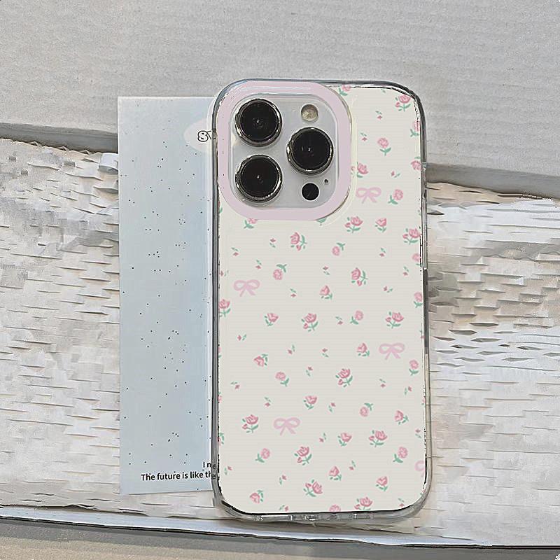 Cute Pink Little Flowers Creative Case for Xiaomi POCO X6 X5 X3 F5 F6 M6 Pro 4G 13T 12T 11T 13 12 11 Lite 4T Pro Soft TPU Cover