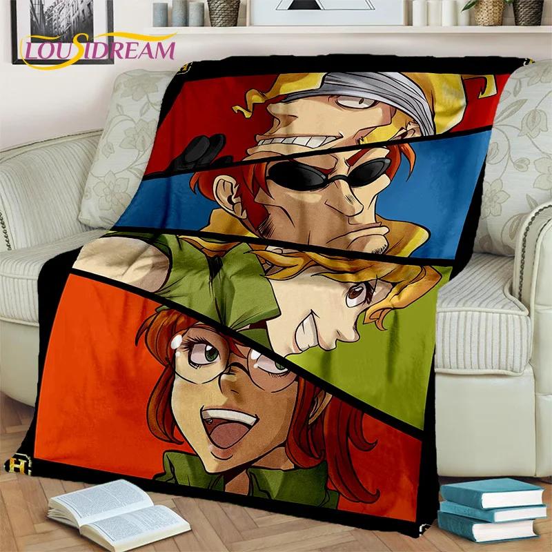 Cartoon Metal Slug Gamer Retro Game Blanket,Soft Throw Blanket for Home Bedroom Bed Sofa Picnic Travel Office Cover Blanket Kids