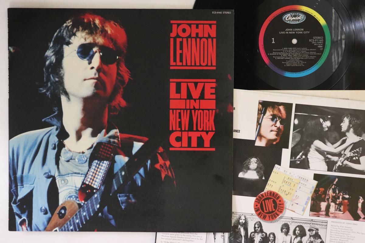 

LP Record JOHN LENNON - Live In New York City ECS91160 CAPITOL 1986 Japan Rock