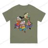 T-shirt 100% Cotone Ed Edd N Eddy Le Disavventure T-shirt Unisex Cartoon Network Anni '90 Assorbente Sudore Casual Maniche Corte S6xl