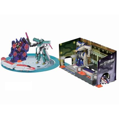 Plarail Shinkansen Transformation Robot Shinkalion Sound Super Evolution Laboratory Base Rail Set