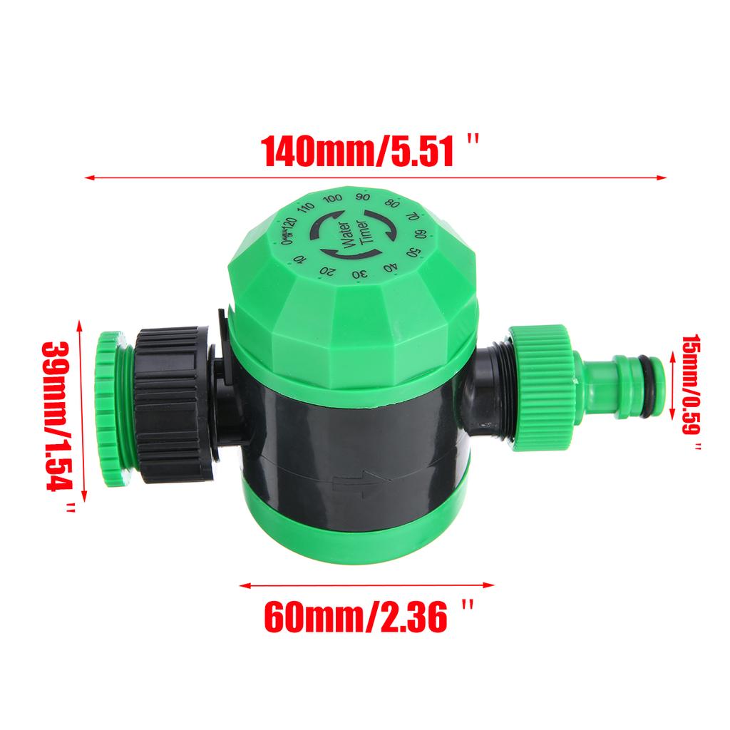 Mechanical Water Timer Garden Hose Irrigation Controller Auto Shut Off