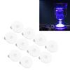 Dessous de verre LED - VVIKIZY - 10 pièces - Coloré - Blanc - Économie d'énergie