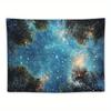 Galaxy Forest Starry Tapestry Bohemian Wall Hanging Decor with Vibrant Milky Way & Tree Silhouette Design Perfect for Bedroom
