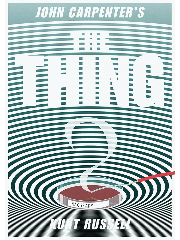 Classic Horror Movie The Thing Posters Print Canvas Painting John Carpenter Wall Art Picture For Bedroom Home Decoration