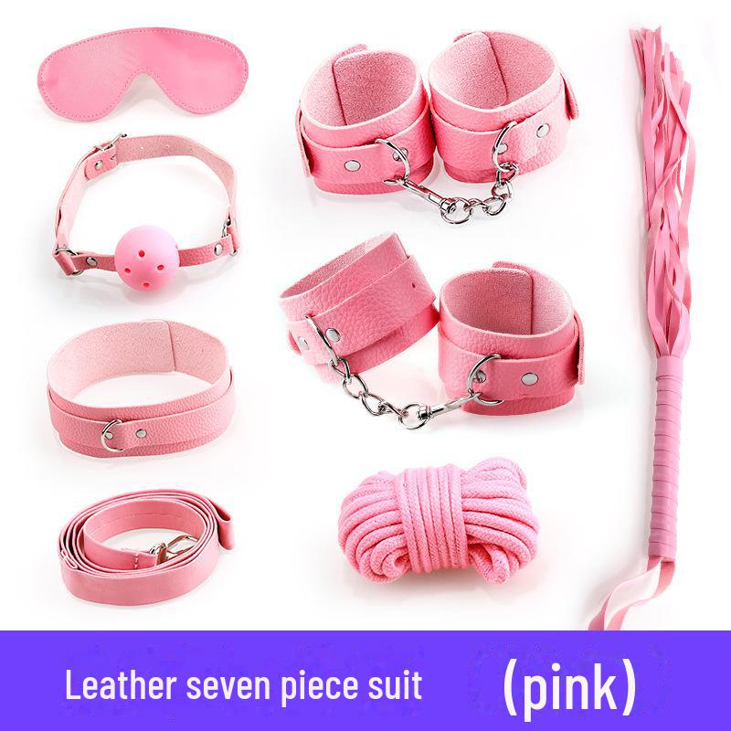 Miji Plüschleder 7-teiliges Bondage-Set: SM-Toys für leidenschaftliche Paare