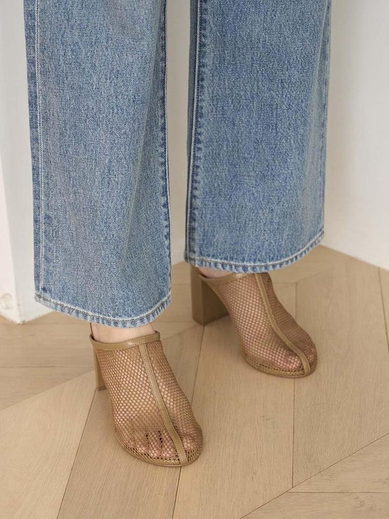 Mesh Sabo SWGS251628 BEG small [Sneider] Women's