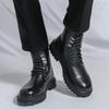 Fashion Leather Boots For Man Genuine Leather Big Size Boots High Quality Designer Formal Boots Casual Boots Fashion Business