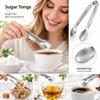 Mini Food Tongs Food Grade Ice Cube Tongs New Sugar Cubes Tongs  Party Supplies