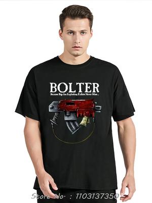 Fashion T-shirt Oversized Tshirt Bolter Big Ass Bullets! Unisex O-Neck Tshirt Men's Clothing Fitness T-shirt Graphic Tshirt