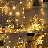 6M 40Led Lights Outdoor Star Light Strings Decoration String Christmas Tree Home Window Decor Holiday Lighting
