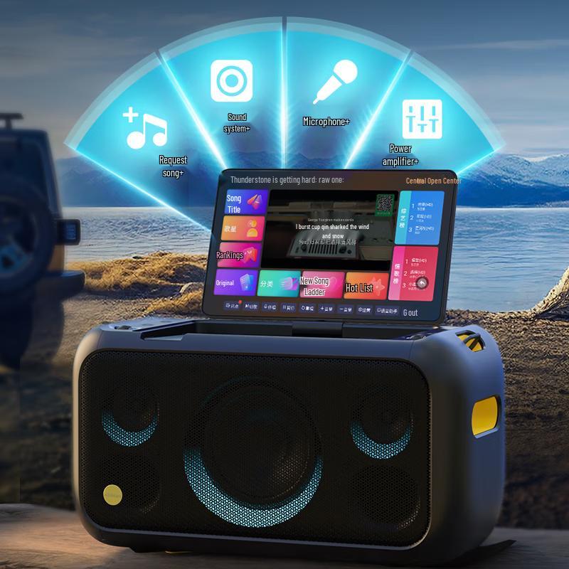 AISON K90 Outdoor KTV Speaker System with Smart Screen