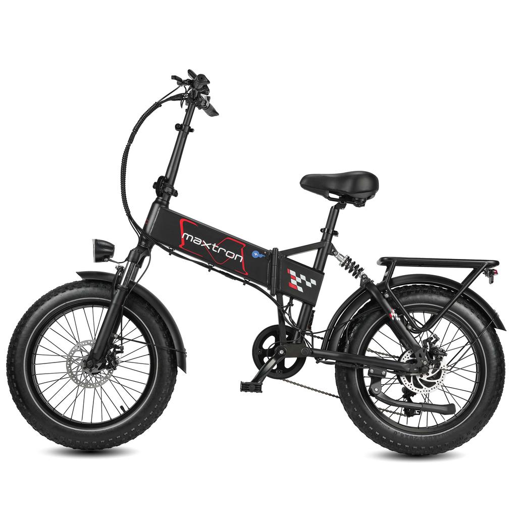 Maxturn Polaris Vikbar Vuxen Elcykel med 250W Motor 48V13Ah Batteri 20-tums Terrängdäck Perfekt för Stadspendling och Utomhuscykling