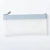 1pcs Transparent Frosted Cosmetic Bag Women Makeup Bag Travel Bathing Wash Pouch Toiletries Organizer Student Stationery Storage Bags