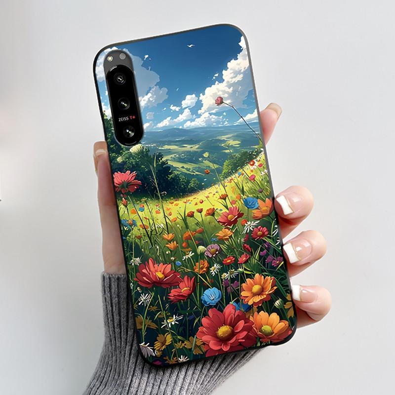 

Чехол для Sony Xperia 5V 5IV 5III 5II 5 V IV III II Роскошный Милый Крутой Для Мальчиков Девочек Матовый Силиконовый Мягкий Чехол Корпус Sony Xperia 5 V