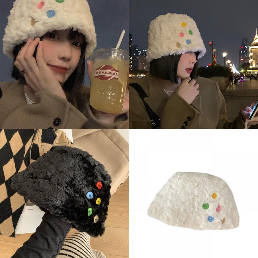 Fashionable Women's Winter Bucket Hat 2022 Cozy Plush Design Cotton Material Perfect For Cold Seasons