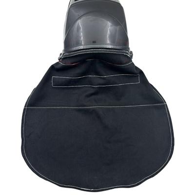 Leather And Cloth Welding Helmet Protective Cap With Secure Push In Clip For Industrial DIY Projects