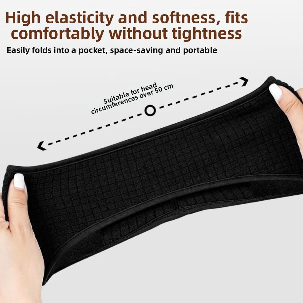 Windproof Thermal Headband Polyester Sports Headband New Ear Warmer Headband Cold Weather Wear