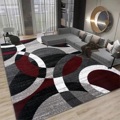 Šiaurės šalių geometrinis kilimas svetainei Modernaus prabangaus dekoro sofos stalas Didelio ploto kilimėliai vonios kambario kilimėlis Alfombra Para Cocina Tapis