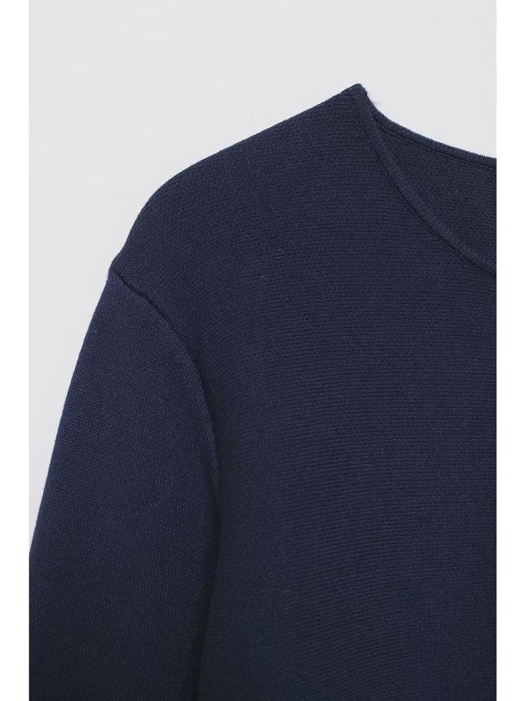 European and American Style Women's Knit Cardigan and Skirt Set