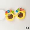 Party Fun Birthday Glasses Photo Props Plastic Decorative for Memorable Occasions