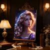 Long Hair Princess Pearl Decorative Set Artificial Pearl Puzzle Embroidery Home Decorative Handmade Gift