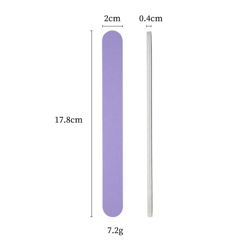 Double-sided Wooden Nail File, Nail Art Nail File Strip, Two-sided Accessory Tool, Wooden and Eco-friendly