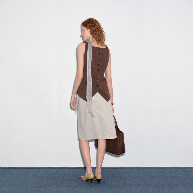 GREEN BELT Women's Reversible Sleeveless Vest