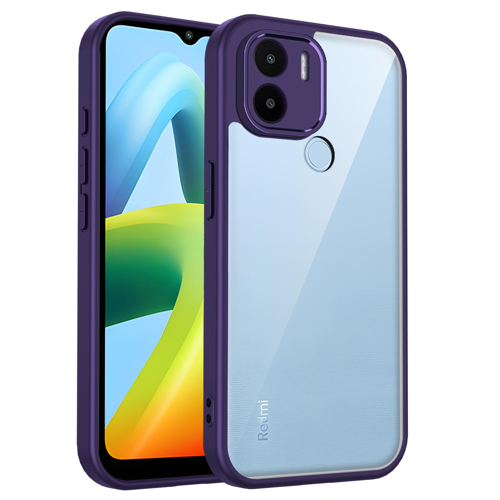 

Чехол для Xiaomi Redmi A2 Plus Чехол для телефона Redmi A1 Plus Чехол-бампер Redmi A1 A2+ Силиконовый бампер с воздушной подушкой Прозрачная матовая задняя крышка Жесткий Redmi A1+