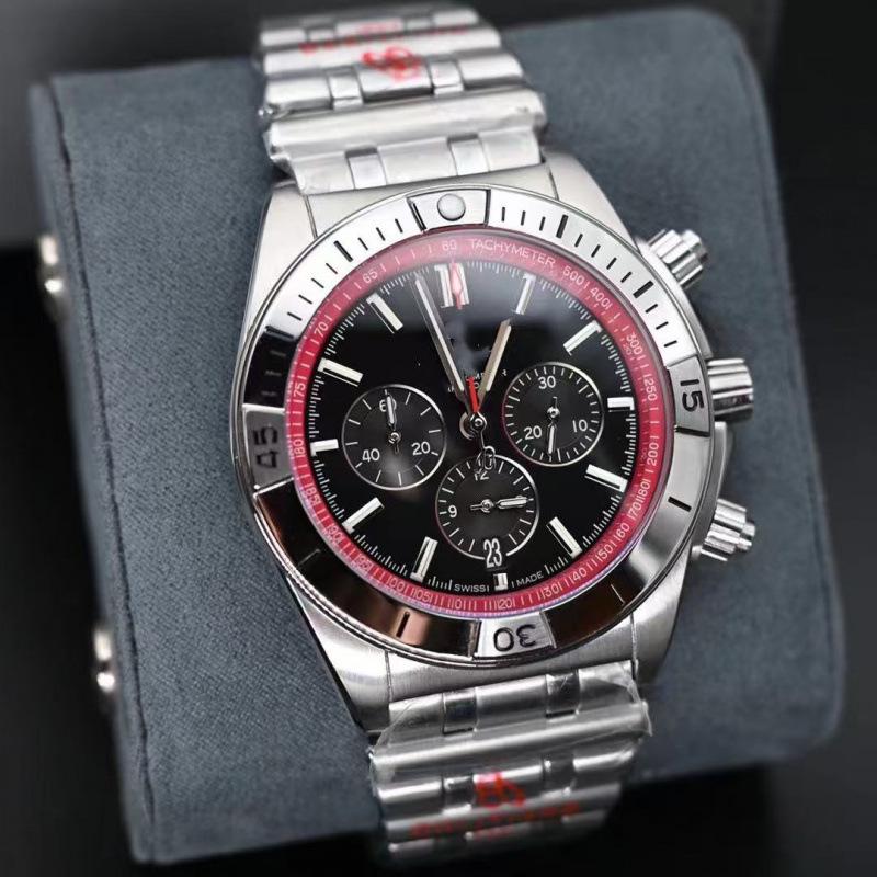 Hundred Years BNL Series Men's Six-Needle Automatic Quartz Stainless Steel Watch
