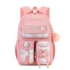 Neuer Typ Leichter Rucksack Grundschulmädchen Kinderrucksack Große Kapazität Rückenschutz Wasserdicht