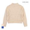 VANAKE Mock Neck Cable Knit_Vb3Zktq342Z