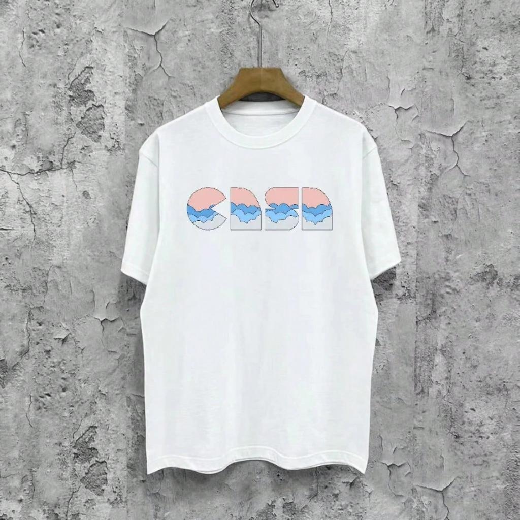 Summer New Brand 2025 Round Neck Short-Sleeved Versatile Fashion Casual T-Shirt Unisex's And Wounisex's Loose Printed Top