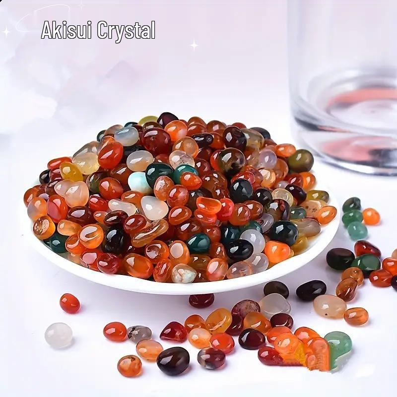 Nanjing Multicolor Agate Stone Pebbles for Succulent Pot, Fish Tank, and Garden Decoration