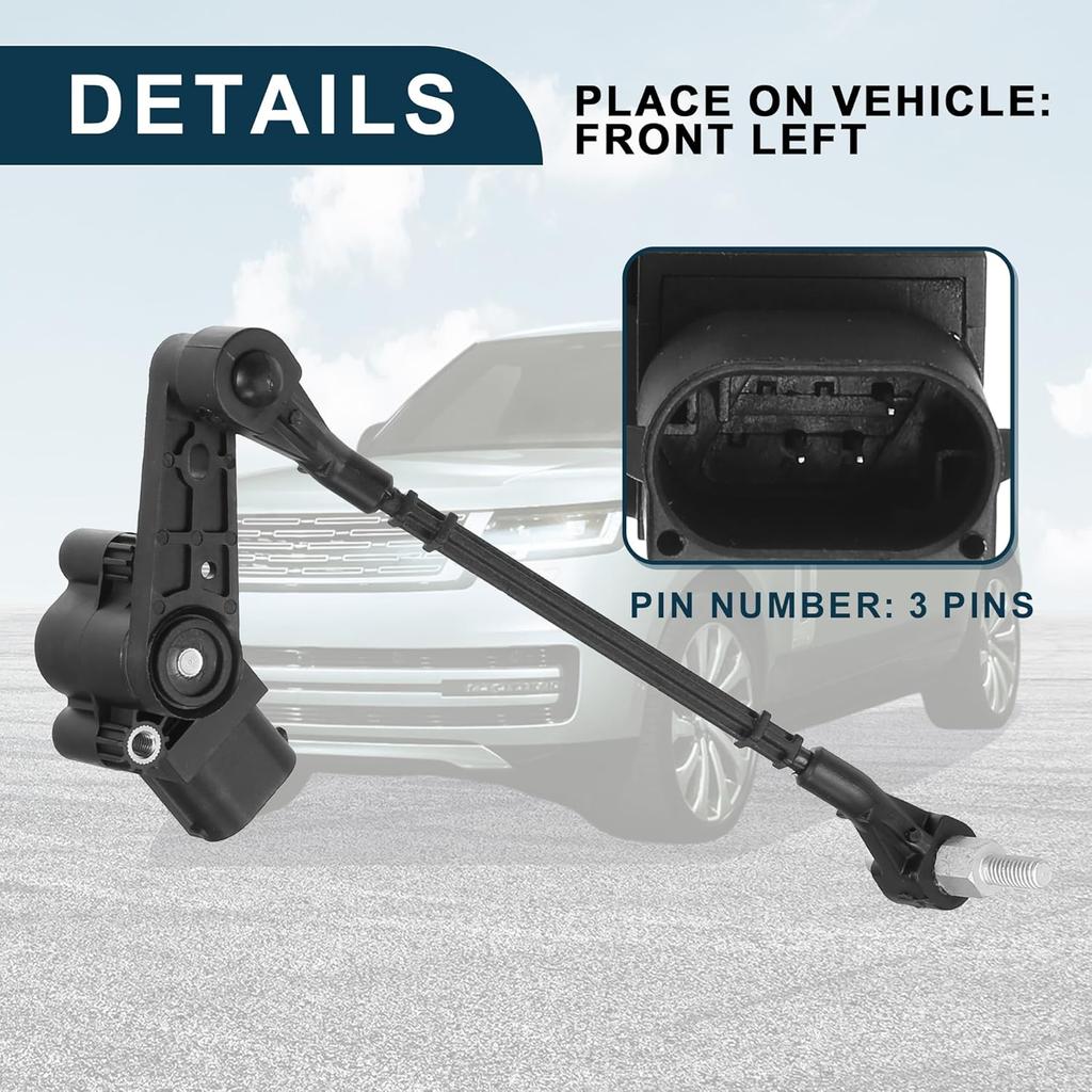 Air Suspension Ride Height Level Sensor for Land Rover Range Rover No.LR020626 | Front Left Height Level Sensor 1 Set