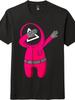 T-shirt graphique Dabbing Garde Squid Game pour enfants garçons - Cadeau pour les fans de K-Drama