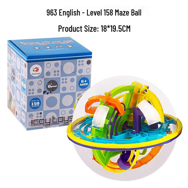 Portable Cross-Border Foreign Trade Maze Ball Magic Toy for Kids (100-158-168)