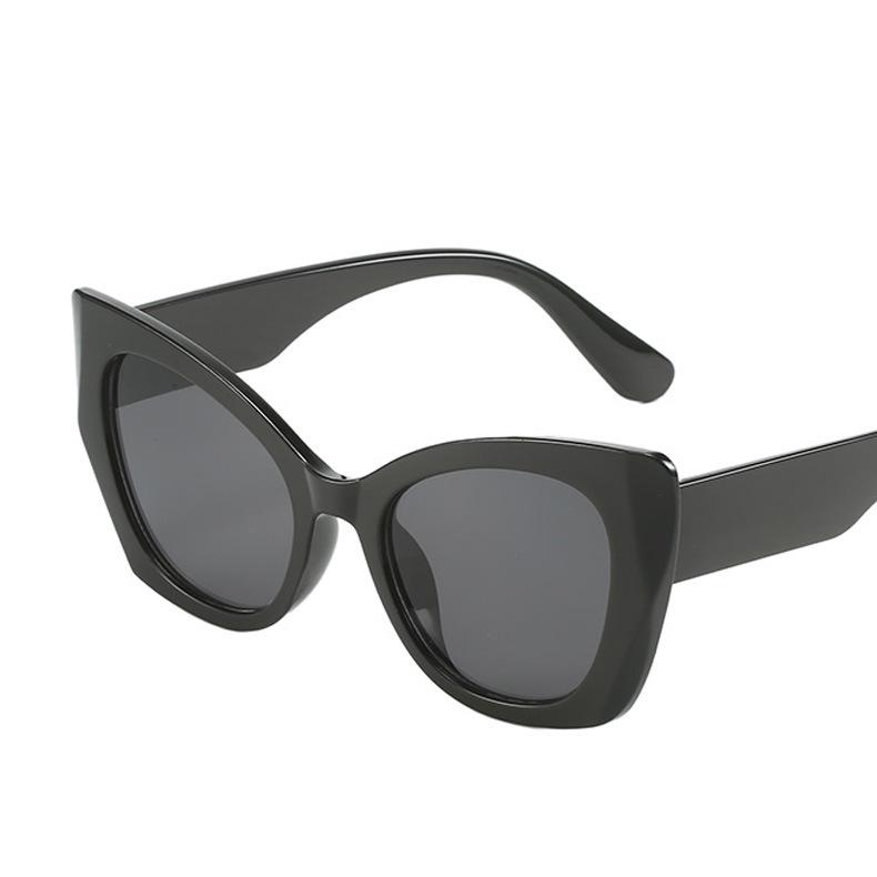 2023 Trendy European & American Women's Large Frame Street Style Sunglasses - Sun Protection & Bare Face Design