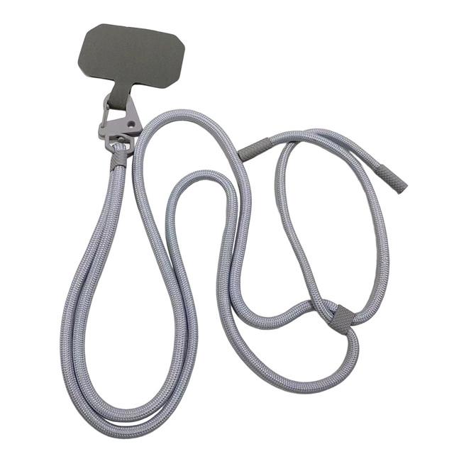 Universal Crossbody Patch Phone Lanyards Mobile Phone Strap Lanyard Nylon Soft Rope Cell Phone Hanging Cord Holder