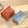 Genuine Leather Double Layer Coin Purse & ID Card Holder with Zipper