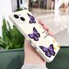 Garden Butterflies Phone Case For iPhone 15 14 13 12 11 Plus Pro Max Mini X XR XS SE2020 8 7 6 6S Plus Cover