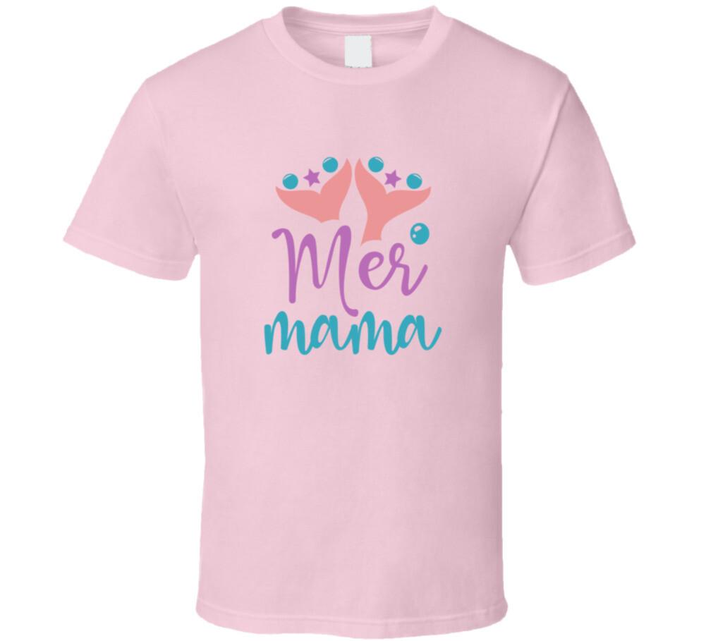 Mer Mama Tshirt Magical Mermaid Aquatic Themed Tee Enchanted Unisex T Shirt XXXXL