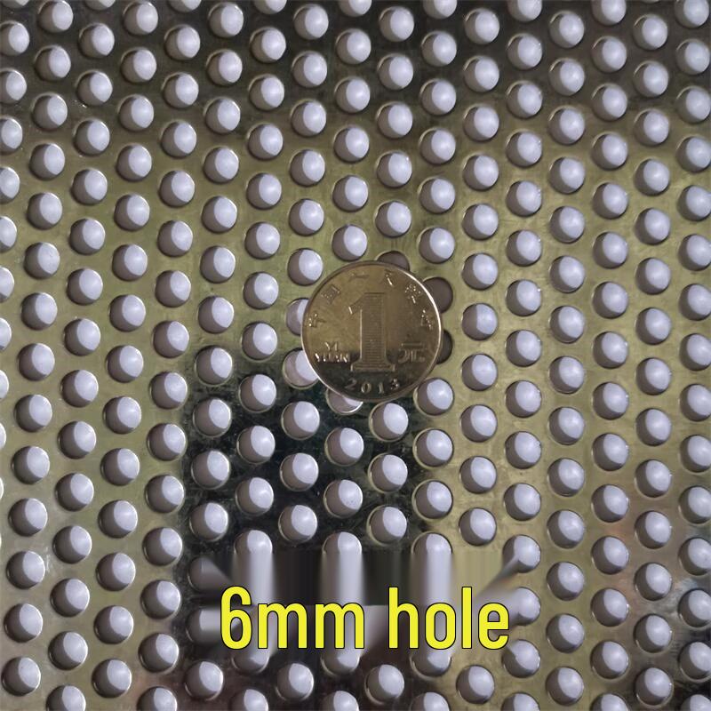 Galvanized Perforated Round Hole Plate