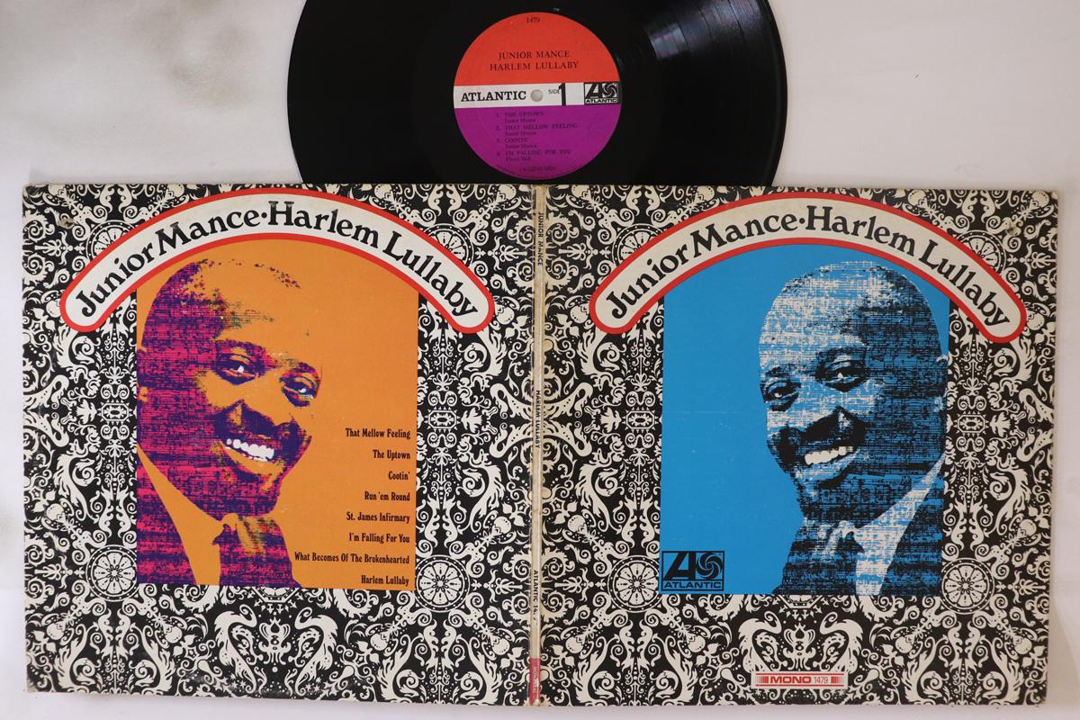 

LP Record JUNIOR MANCE - Harlem Lullaby 1479 Atlantic 1967 US Jazz Used