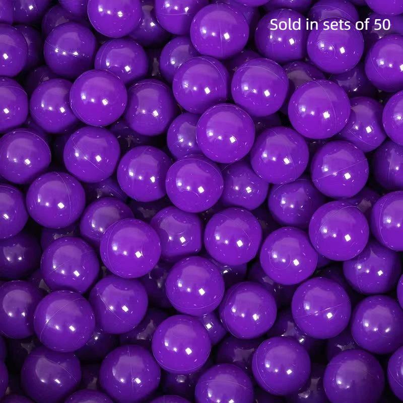Safe Soft Ocean Balls BPA Free Colorful Plastic Play Toys for Kids Baby Ball Pit Playpen Outdoor Fun Time