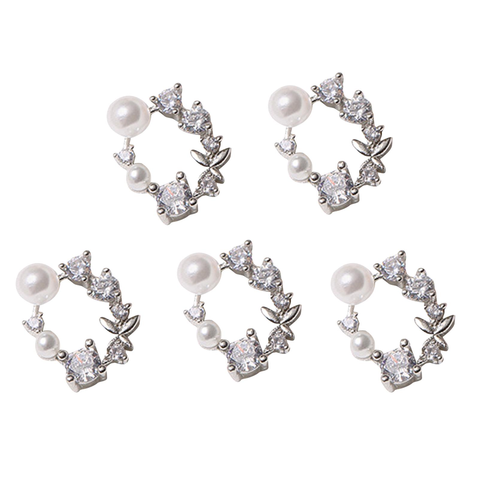 

3D-подвески для нейл-арта, циркониевые стразы для ногтей, драгоценные камни для ногтей, сплав, бабочки, кристаллы для ногтей, бриллианты для самостоятельного украшения ногтей 2