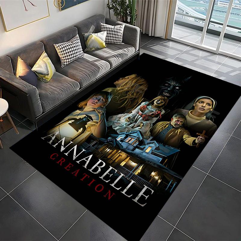 Darkness Unleashed: Annabelle's Creation carpet floor mats Doormat Room Dormitory decoration Bathroom mat