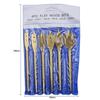 6-teiliges Set Titan-Sechskantschaft-Spatenbohrer Flachbohrer Holzbohrer 3-Punkt-Holzbearbeitungsöffner Elektrowerkzeuge Lochsäge 10-32 mm